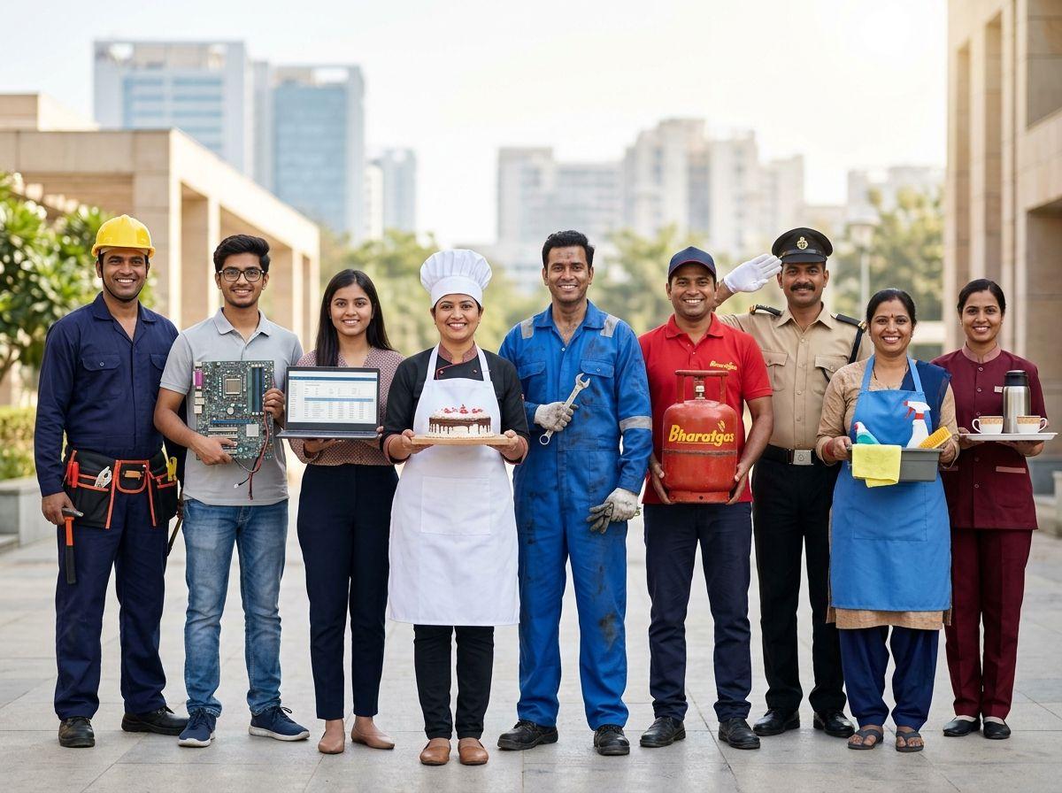 Verified Labour Skilled Professionals