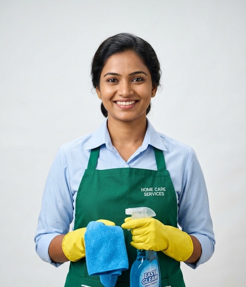 Maid / House Cleaning (घर की सफाई) - Verified Labour Professional